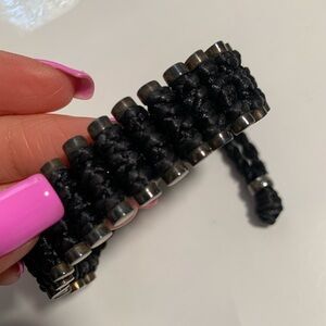 Links of London black and gunmetal bracelet